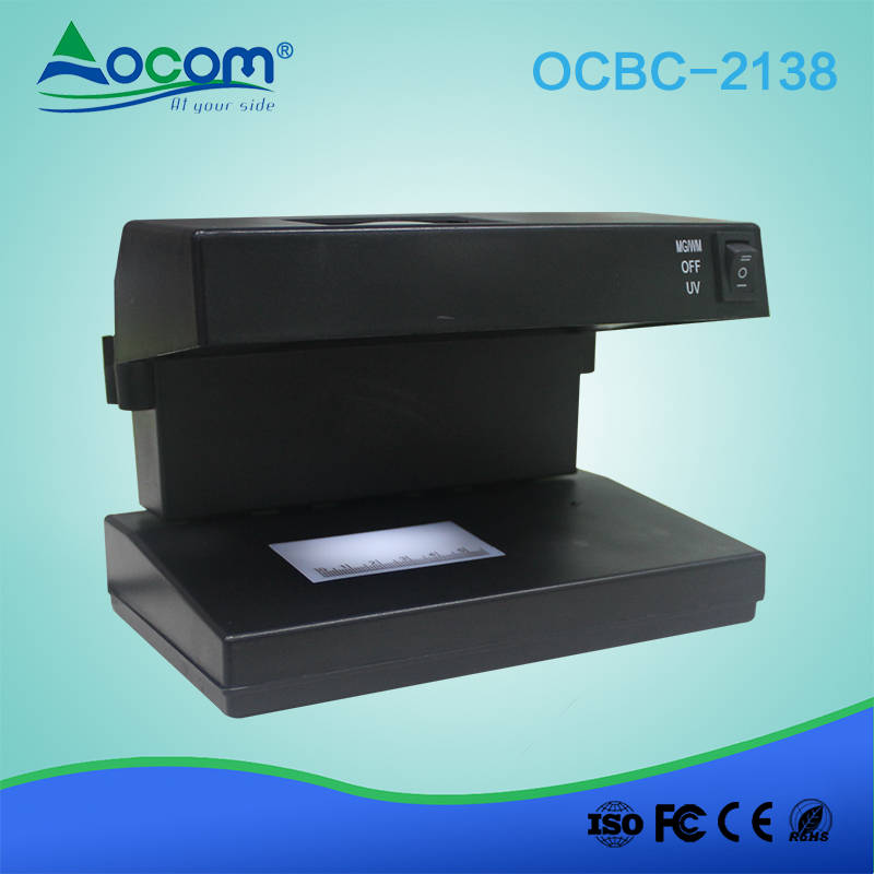 (OCBC-2138) Detector de dinero en efectivo de moneda de múltiples funciones de lupa