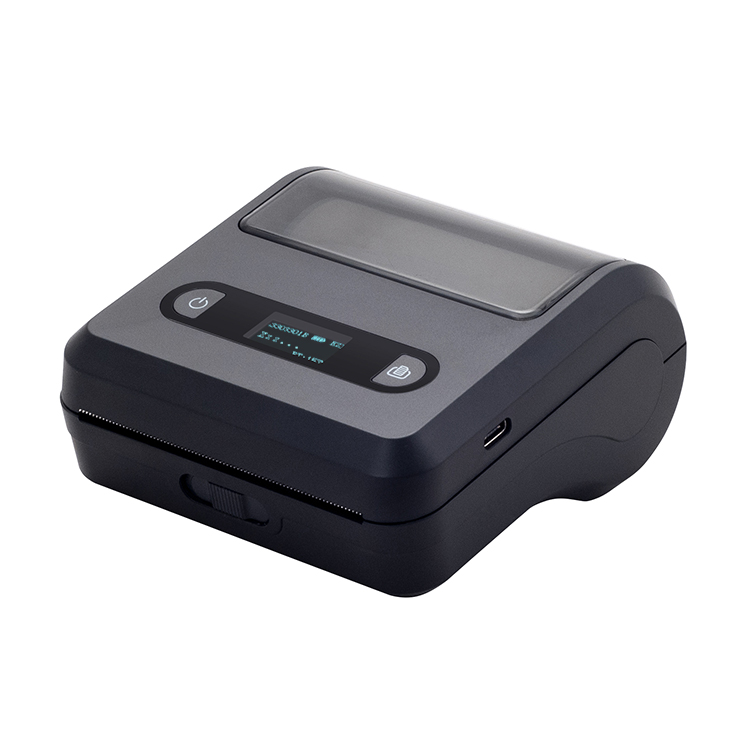 (OCBP -M87) Impressora térmica da etiqueta do Bluetooth do papel de alimentação frontal de 3 polegadas com tela LCD