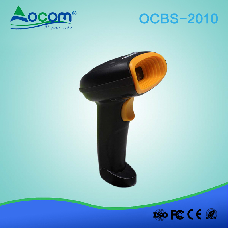 (OCBS -2010) Escáner de código de barras en código qr portátil con cable 2D con decodificación rápida