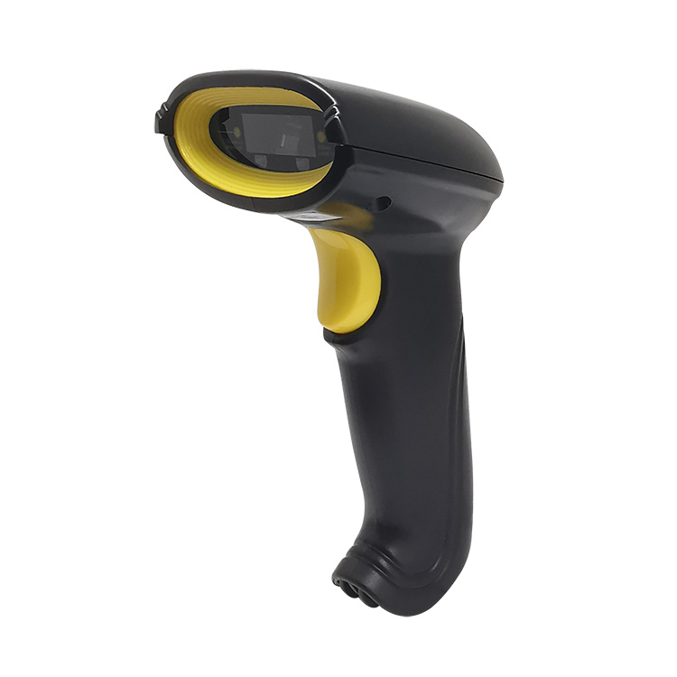 (OCBS -L016) Handheld Wired 1D-Laser-Barcodeleser Der Barcode-Scanner kann auf manuelles und kontinuierliches Scannen umschalten