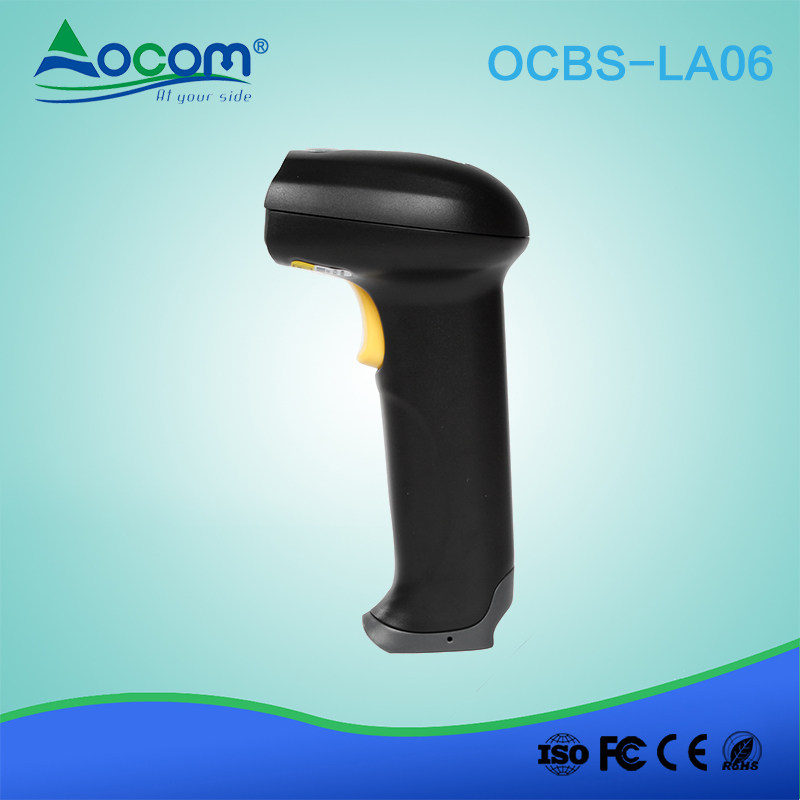 （OCBS-LA06）带有支架的自动感应的1D手持式激光条码扫描仪