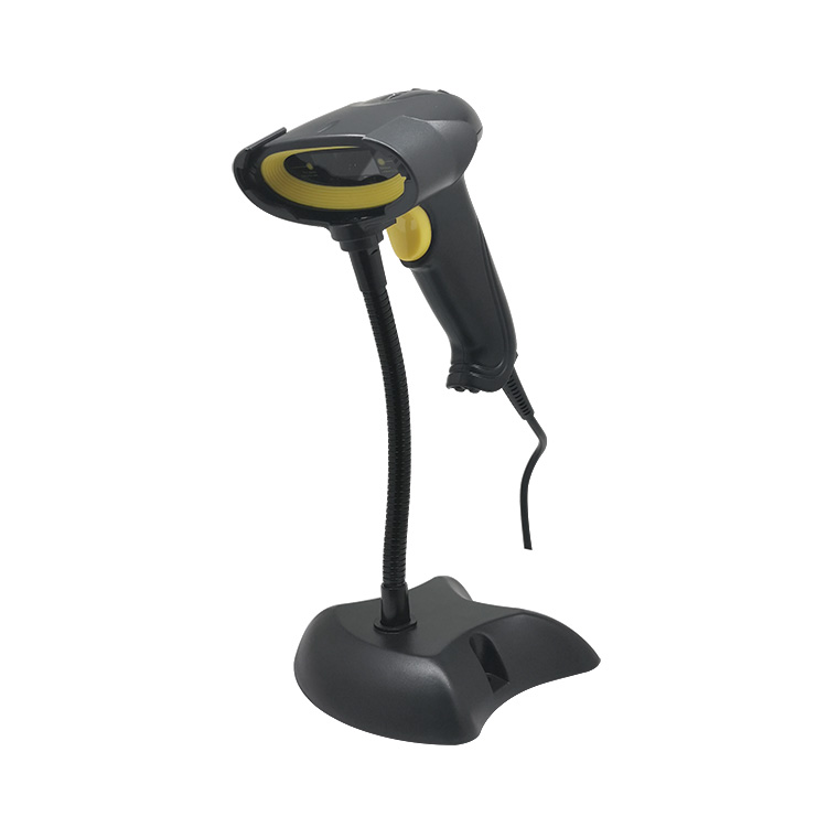 (OCBS -LA16) Auto Sense Handheld Kabel 1D Laser Barcode Reader Barcode Scanner mit Ständer
