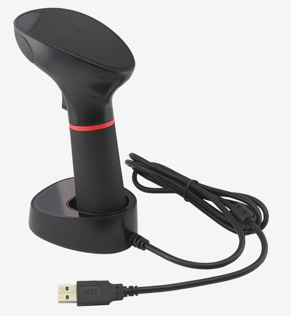 (OCBS-W236) High Performance 1D/2D Wireless Barcode Scanner with Cradle