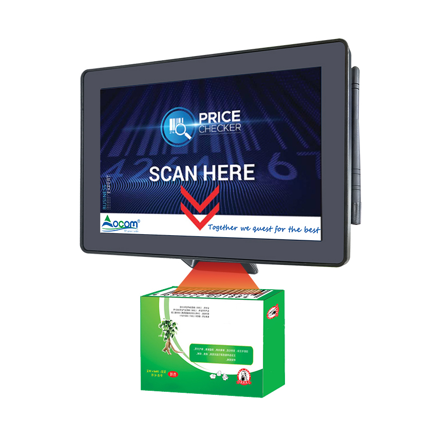 OCPC-001-A 10.1 Inch Android or Windows Self-service price checker in Supermarket grocery