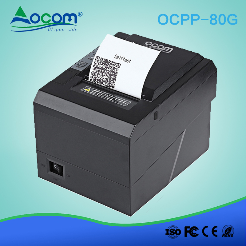 OCPP -80G سوبر ماركت شحن الباركود 80 مم طابعة الإيصالات الحرارية