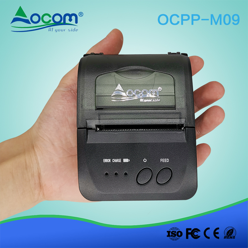 (OCPP -M09) Impresora térmica portátil Bluetooth de impresión de imagen portátil de 58 mm