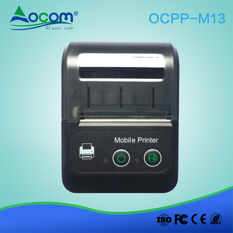 (OCPP -M13) طابعة حرارية بلوتوث صغيرة 58 مم محمولة