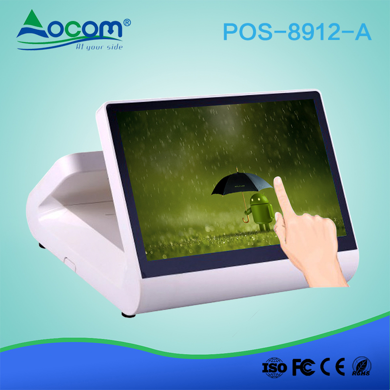 (POS -8912) 12-calowy dotykowy podwójny ekran Tablet Android pos terminal