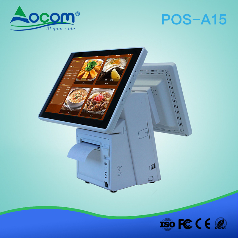 (POS -A15.6) POS Wyprodukuj Windows wielopunktowy pojemnościowy system dotykowy POS