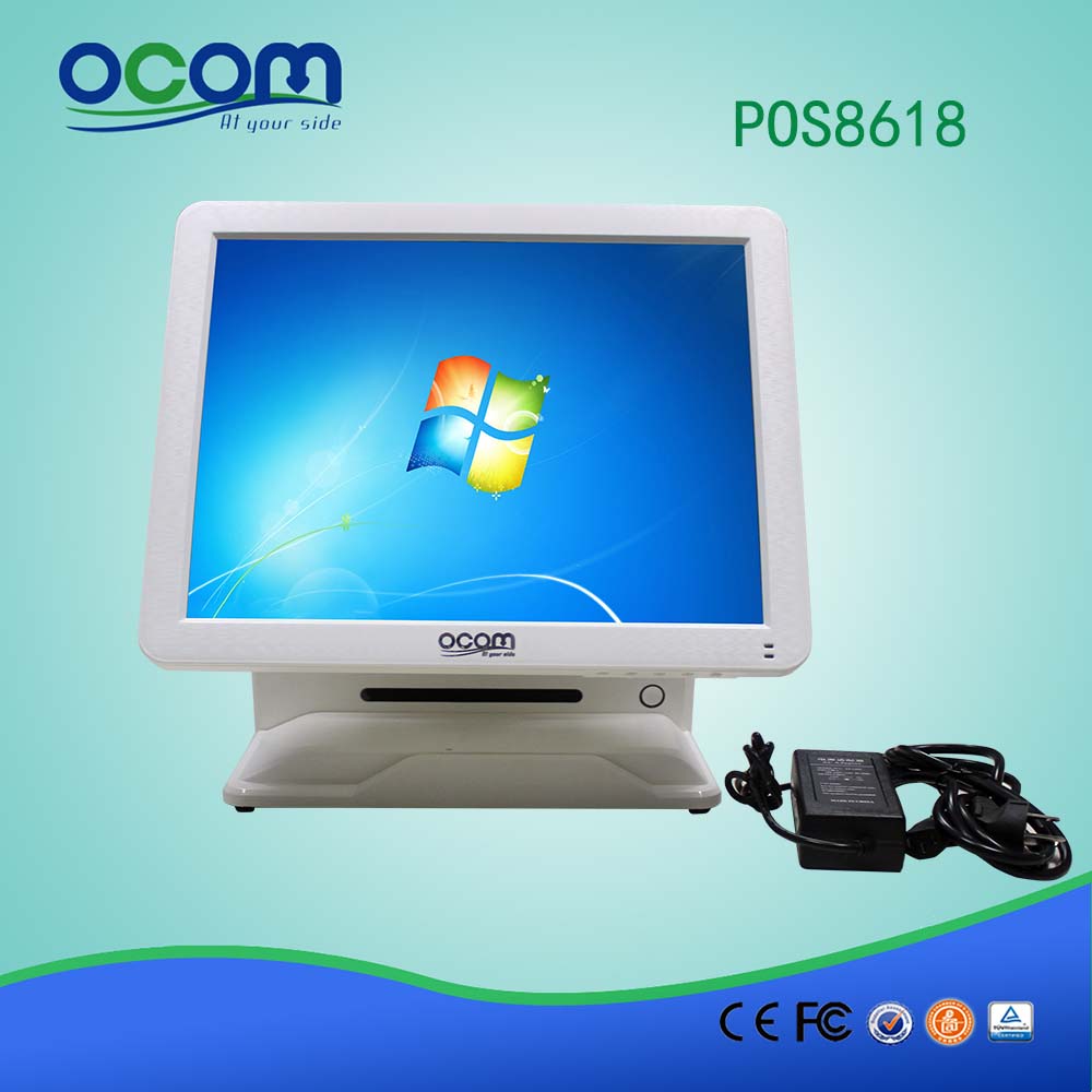15 pollici telaio linux all-in-one OEM macchina POS8618
