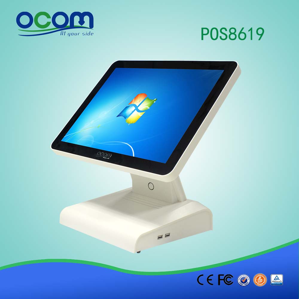 15-calowy ekran dotykowy poz OEM PC wszystko w jednym PC (POS8619)