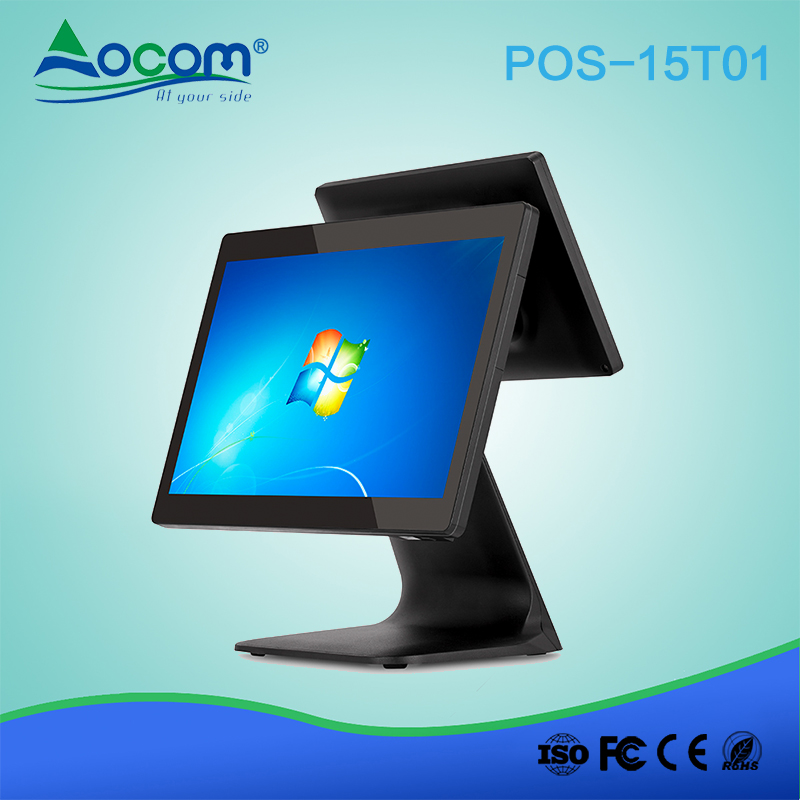 Podwójny ekran dotykowy Bill POS System do sklepu detalicznego
