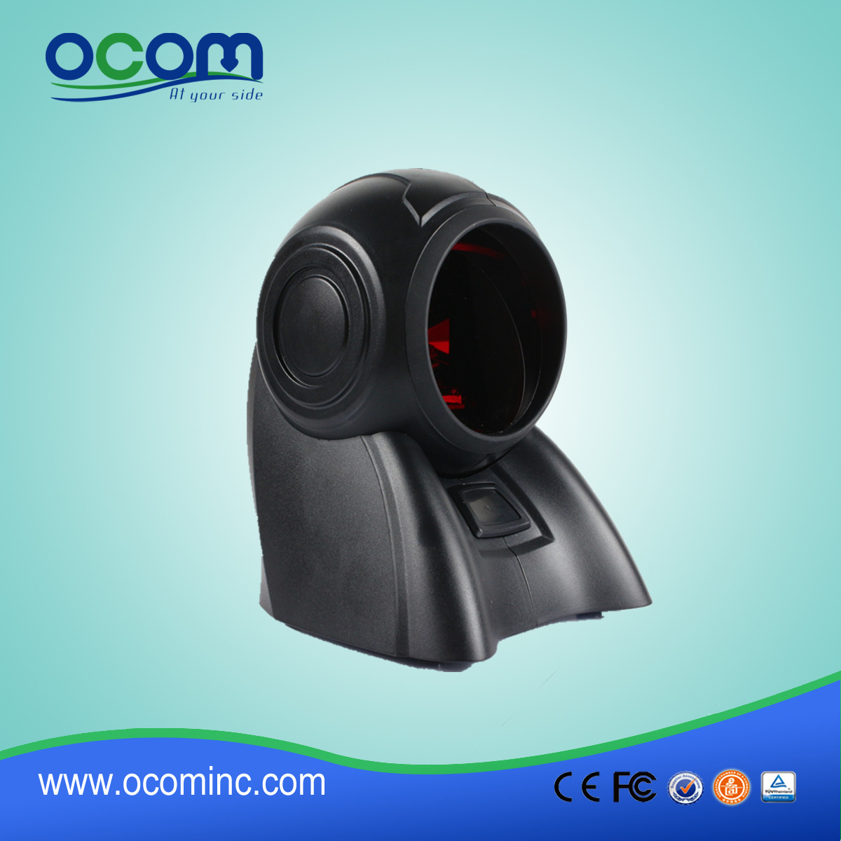 1D HANDFREE متعددة الاتجاهات ماسح الباركود OCBS-T009