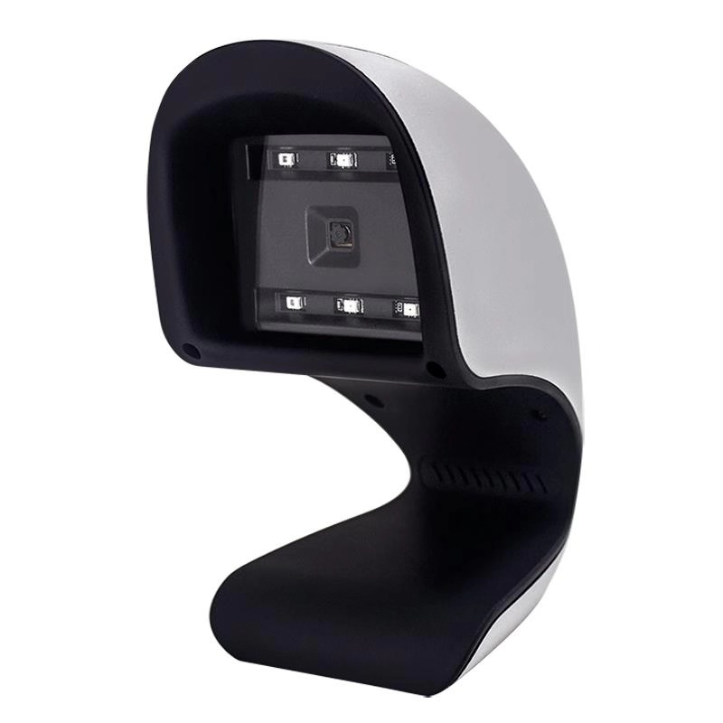 2019 New Handfree Supermarket 2D Desktop Barcode Scanner