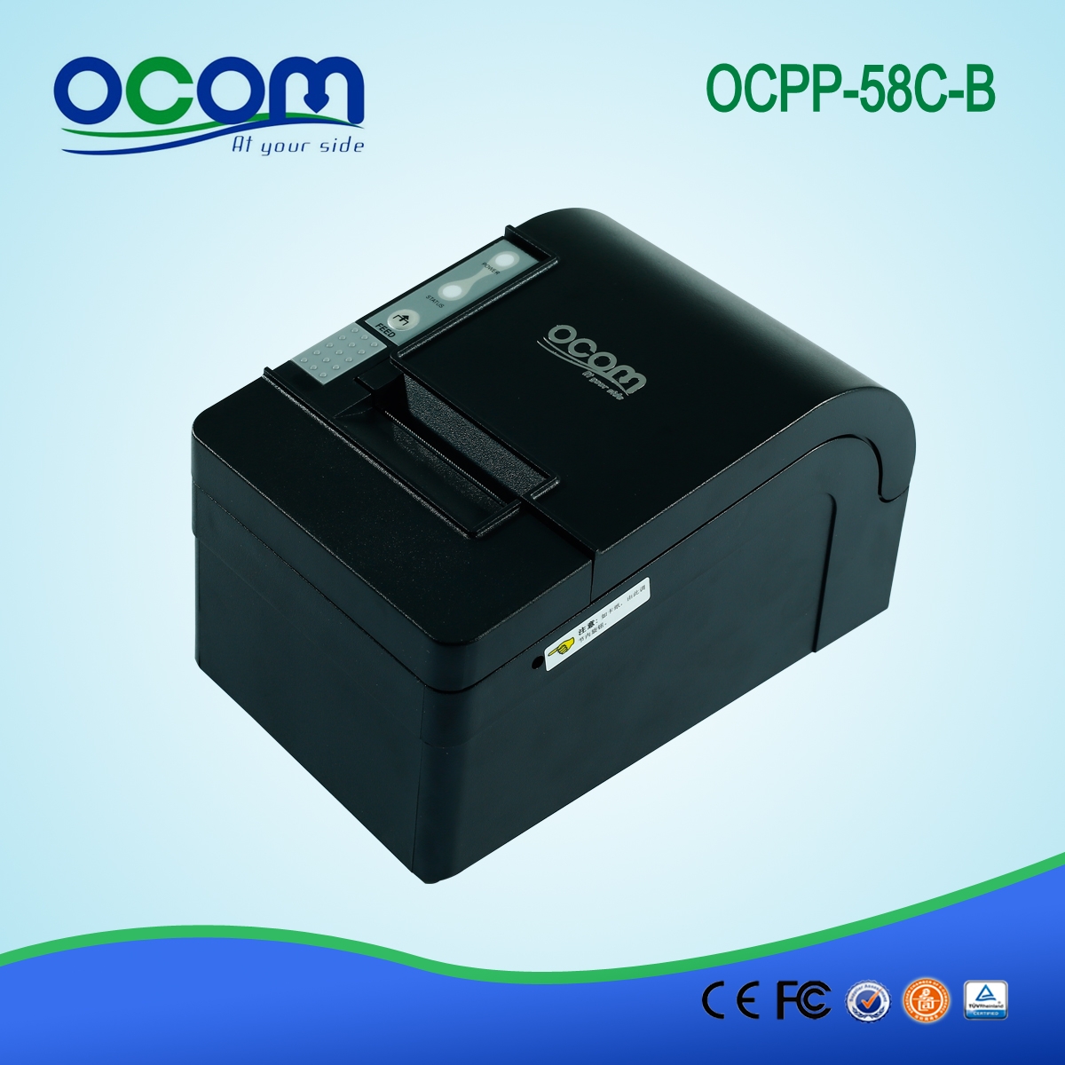58mm thermischer Belegdrucker mit automatischer Fräser OCPP-58C-BT Bluetooth Kommunikation