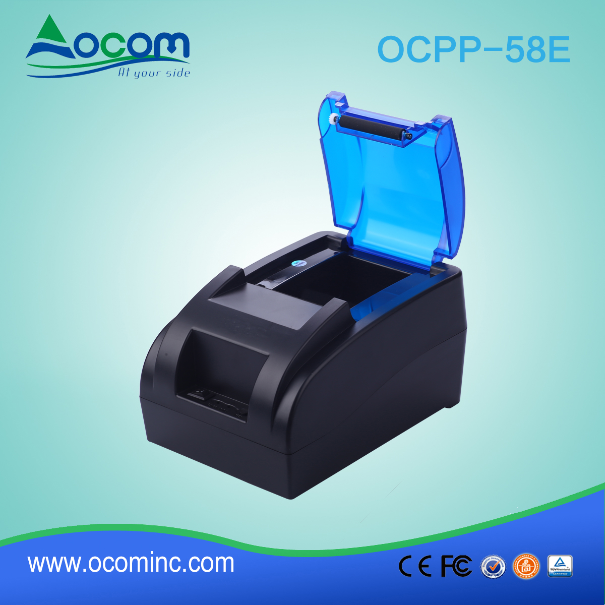 58-мм термопринтер со встроенным адаптером питания OCPP-58E-U