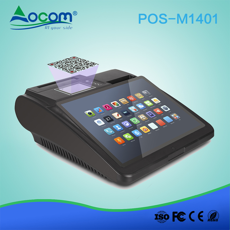 Tout en un point de vente Android POS caisse enregistreuse