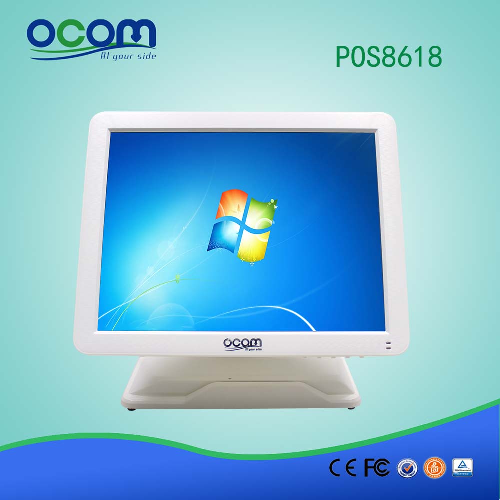 الكل في واحد الكمبيوتر جهاز كمبيوتر واحد، MSR والعرض العملاء لPOS8618 اختياري