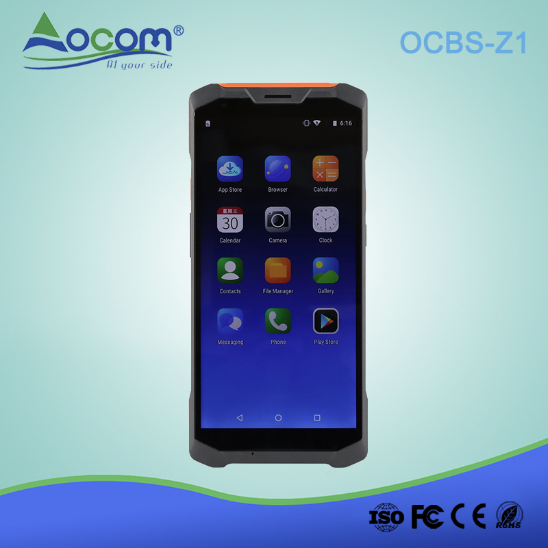 Android 8.1 Rugged Handheld Inventory PDA QR Code Scanner Android Data Collector PDA