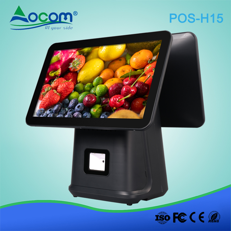 Android  Pos  Terminal  Pos  Machine Touch Screen All in One  Pos  System with Cash Register