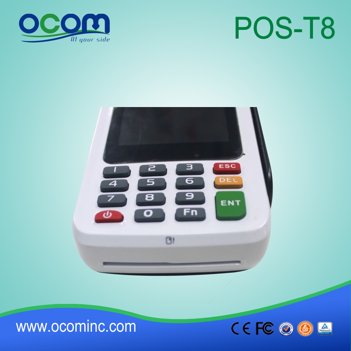 Android pos terminal with printer price  (POS-T8)