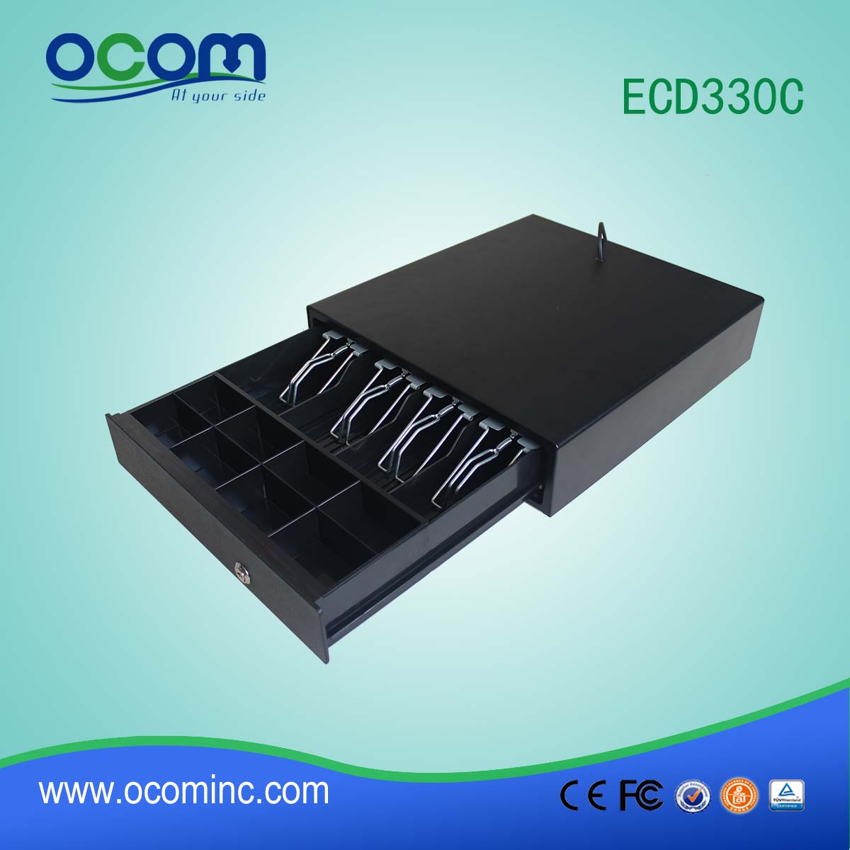 التلقائي التسجيل النقدية أدراج النقود RJ11 السعر (ECD330C)