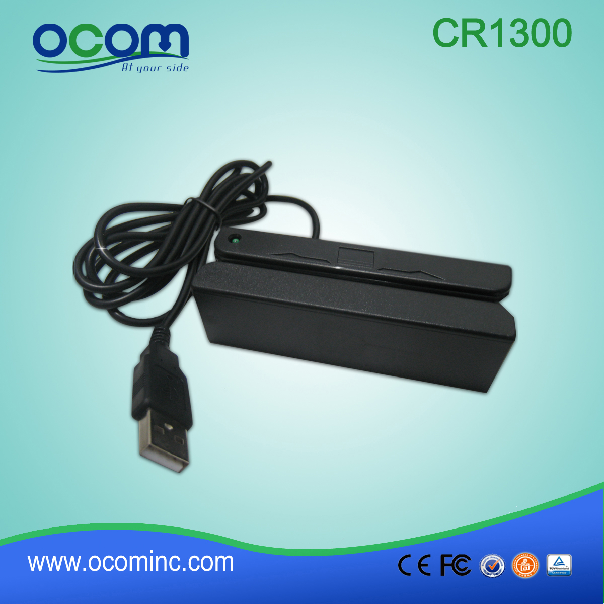lettore di carte magnetiche CR1300 OCOM per il GPS Tracker