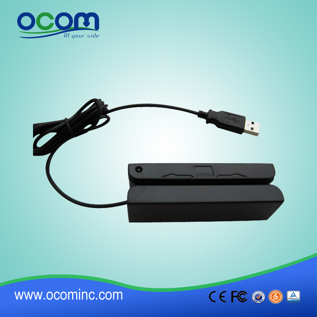 CR1300 mini magnetic card reader for Thailand GPS system