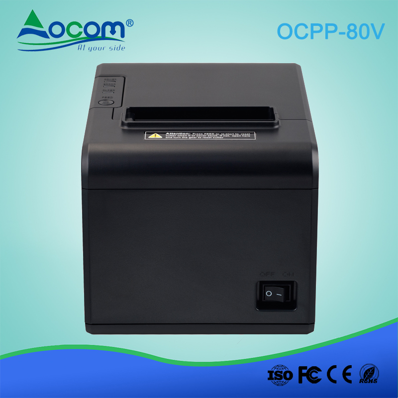 OCPP -80V Goedkope 3 inch factuurfactuurprinter 80mm Android Thermal pos-printer met snijder