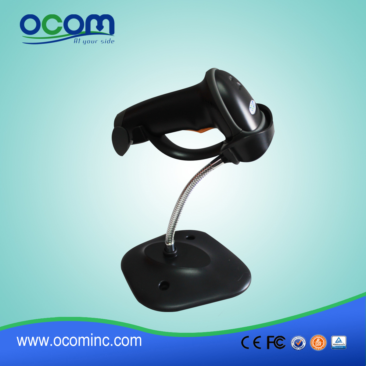 OCBS-LA12 Automatic Sensing 200scans/sec Barcode scanner with Stand