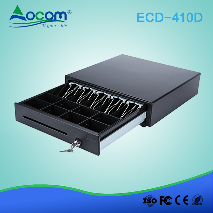 Caja de efectivo de metal de dinero automático de acero POS personalizado