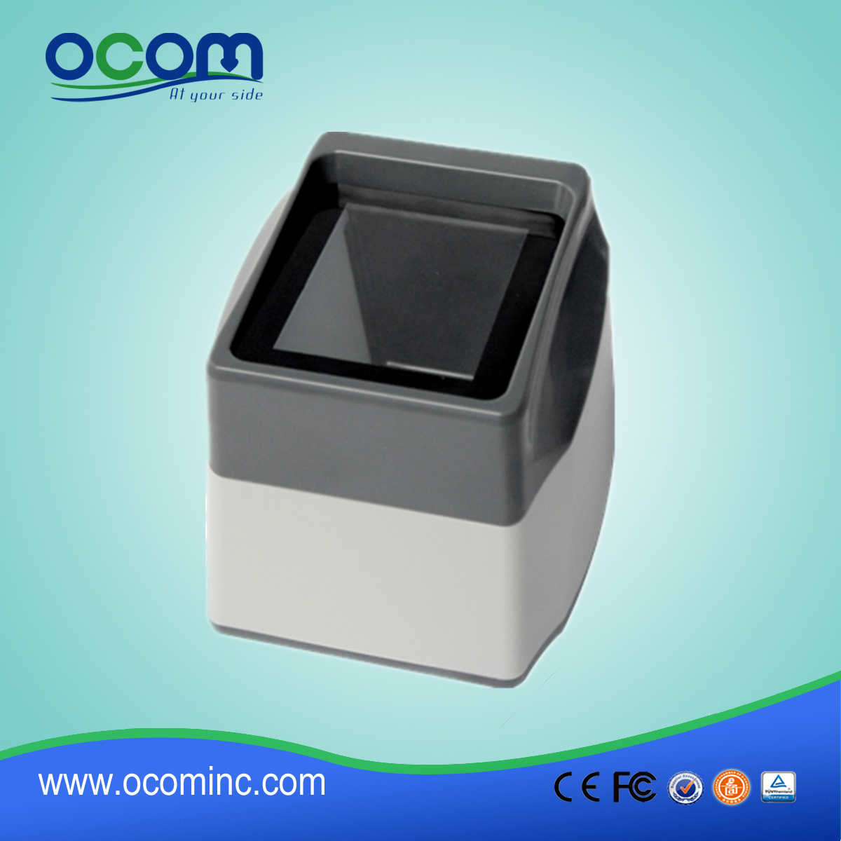 Desktop-2D-Barcode-Scanner Mobil, Unterstützt 1D- und 2D-Barcodes aus Handy-Schirm (OCBS-2103)