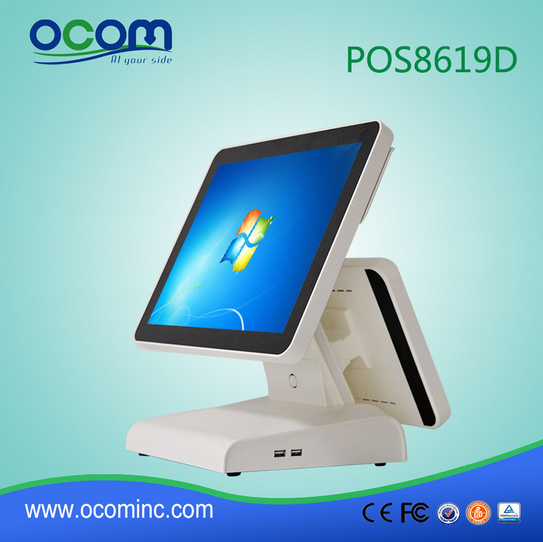 Dual Screen Factory Price POS Machine For Supermarket (POS8619)
