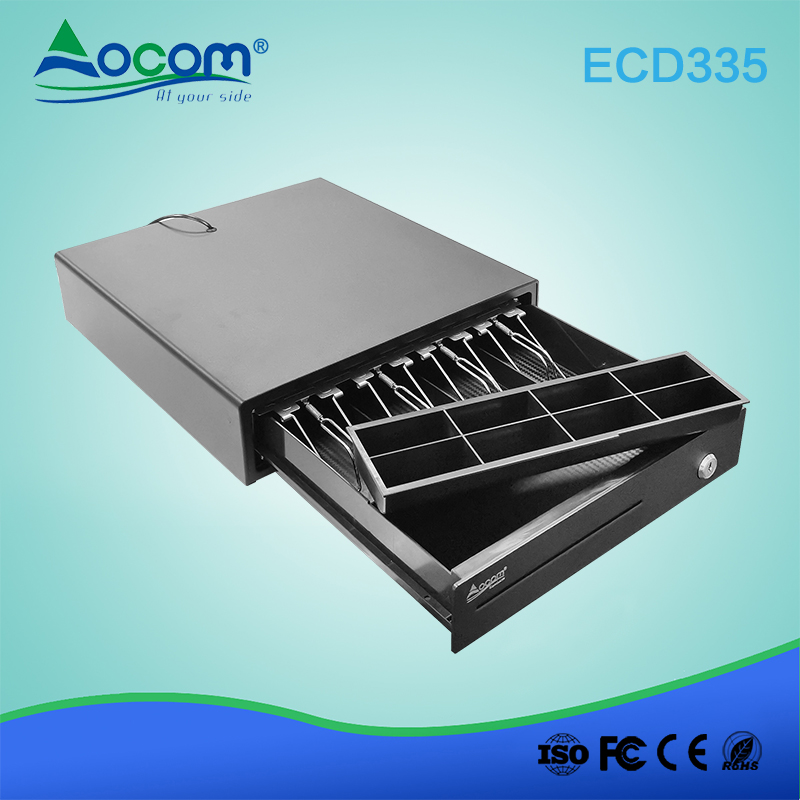 ECD-335小型335 4纸币8硬币12V时尚收银现金钱箱