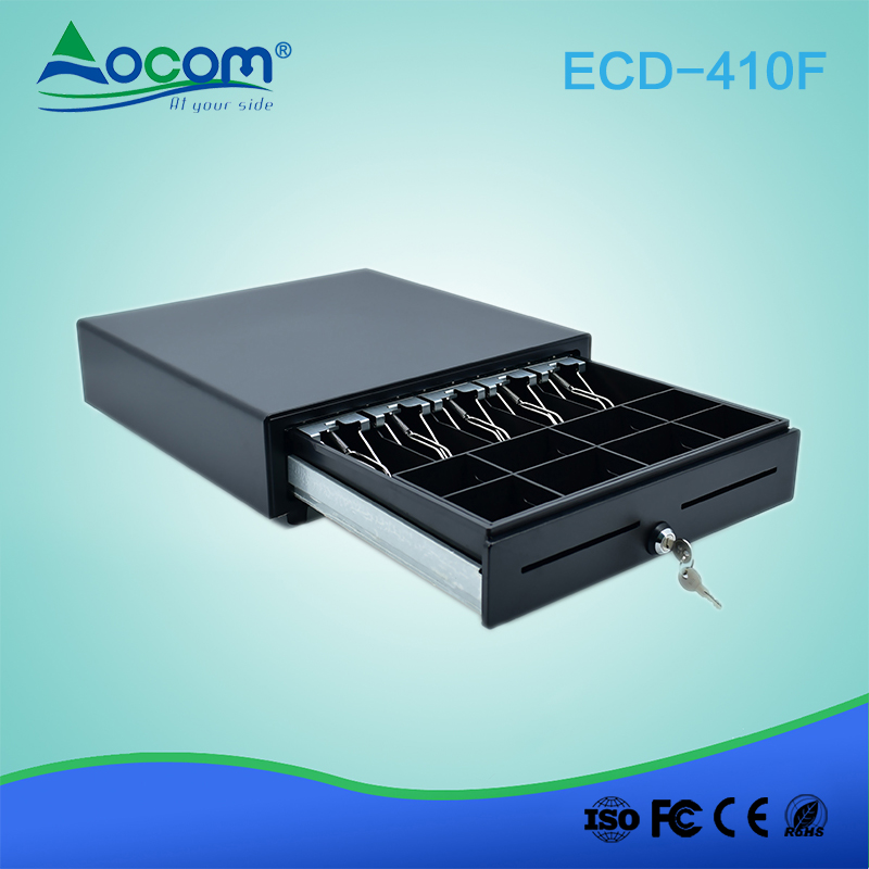 ECD-410F 新款5B 8C 12V或24V定制收银金属钱箱