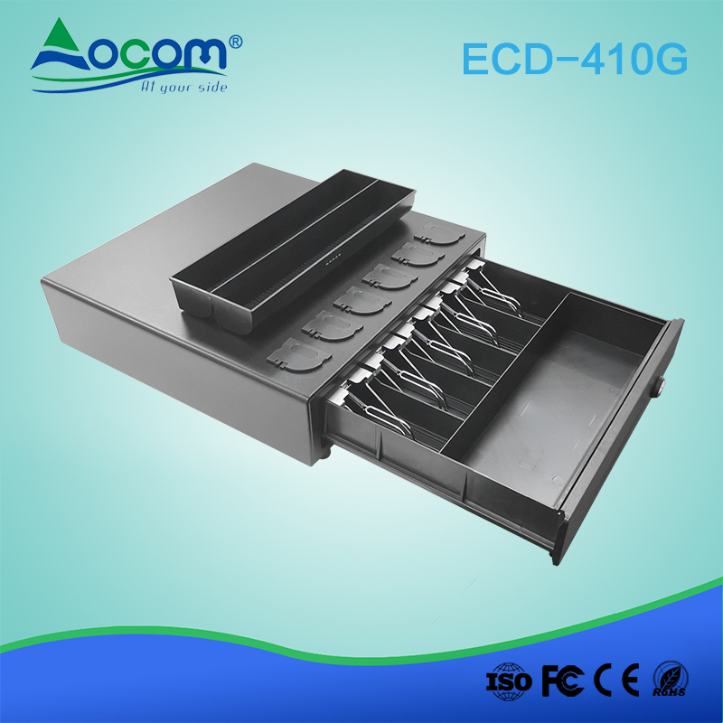 ECD-410G可拆卸5B8C 410时尚pos电子现金抽屉金属