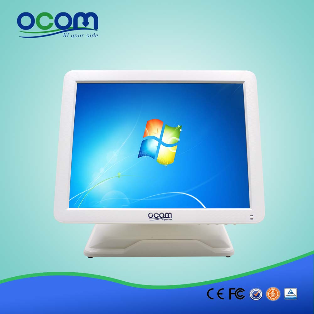 Eleganckie wzornictwo obudowy 15 Pos Terminal dotykowy Wifi