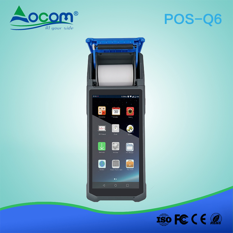 Handheld Android Touchscreen Bluetooth WIFI tragbares mobiles Pos Terminal