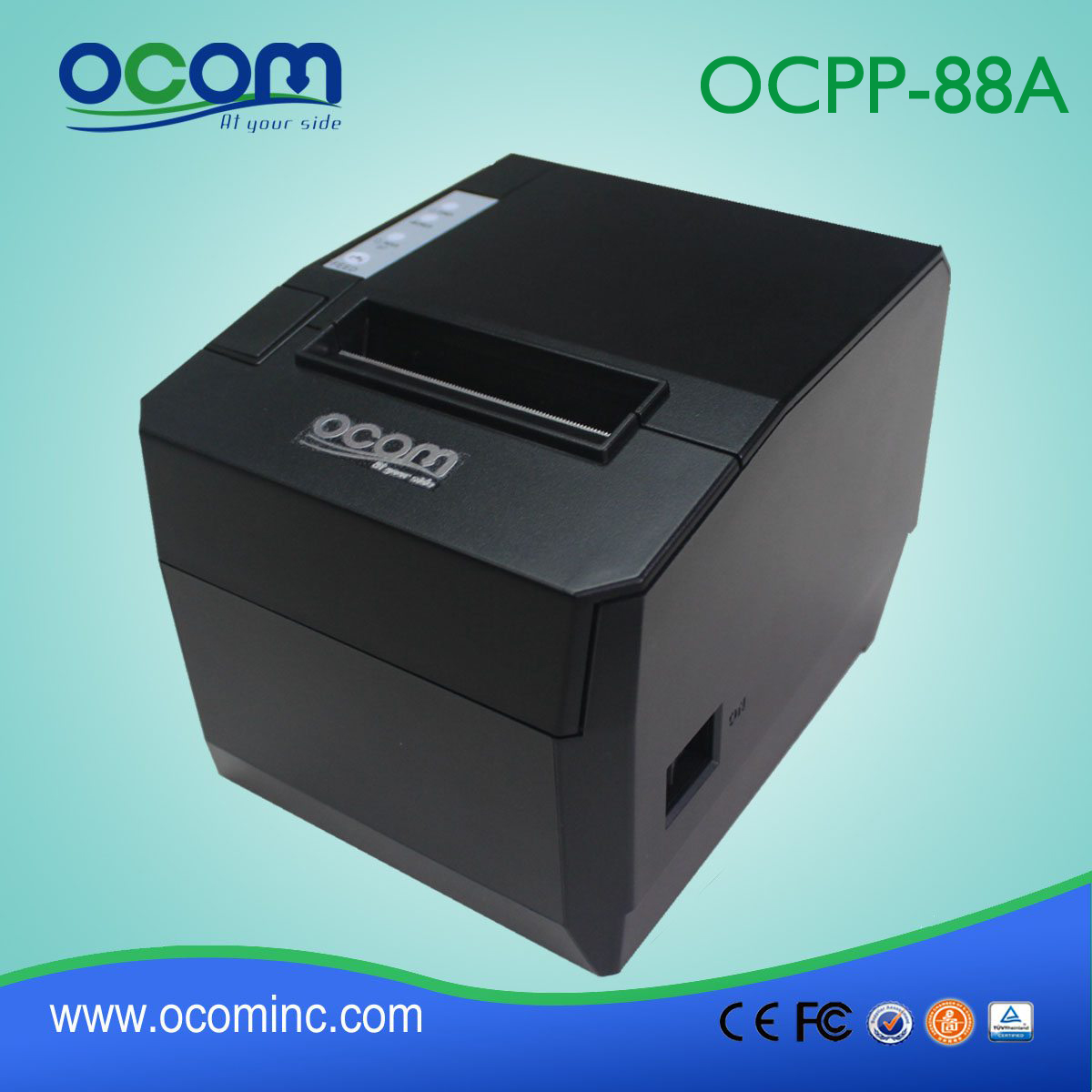Hot sell desktop bluetooth wifi receipt thermal printer 80mm with auto cutter
