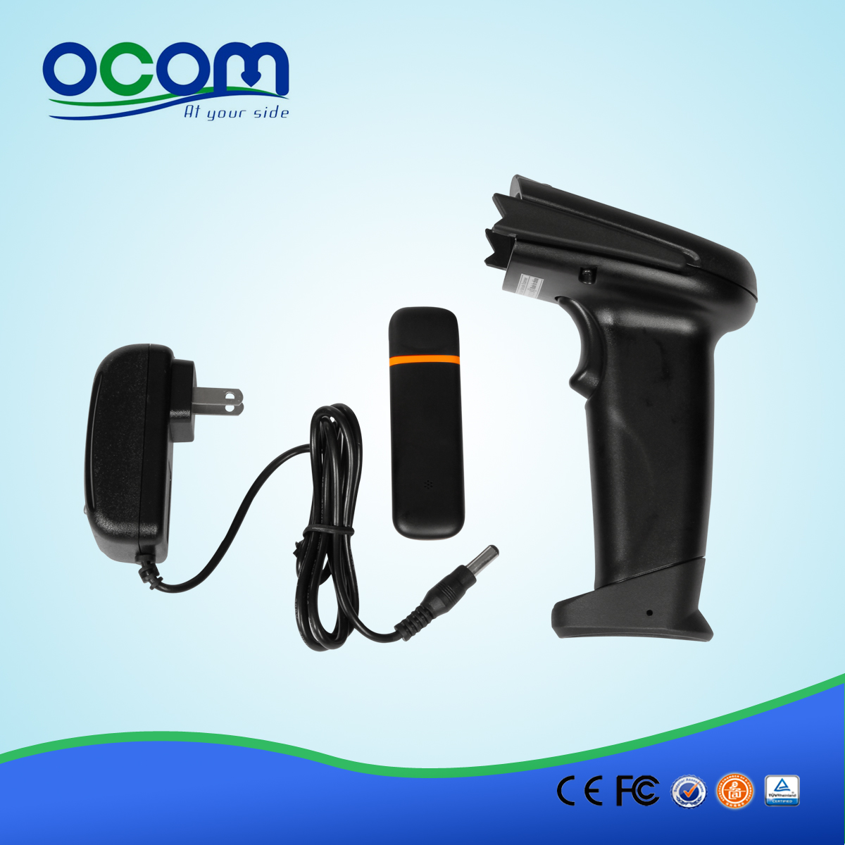 Inventory Wireless Laser Barcode Scanner