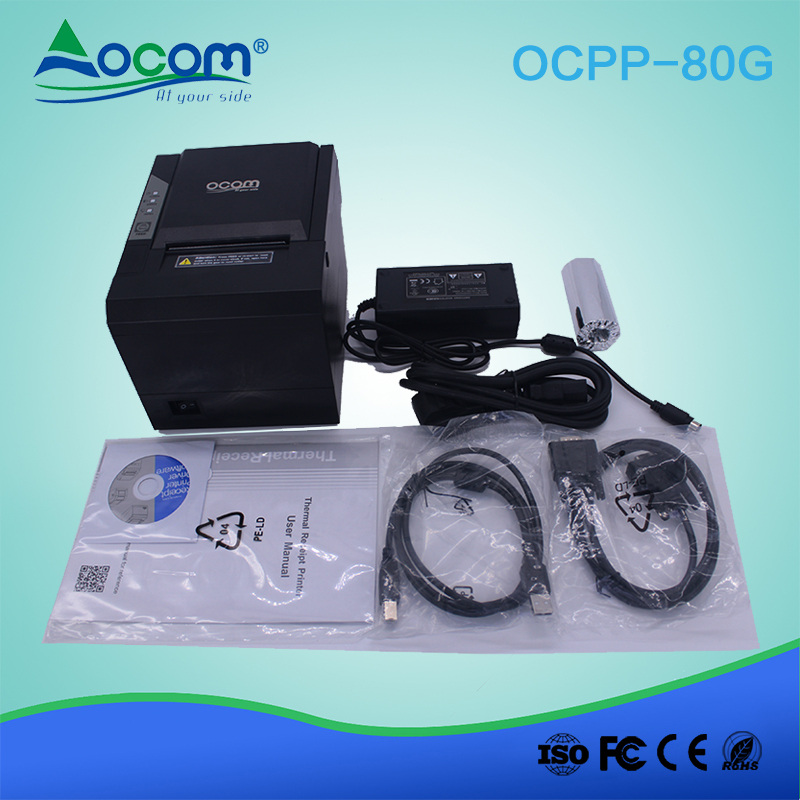 Kitchen Auto cutter 80mm POS Thermal Receipt Printer