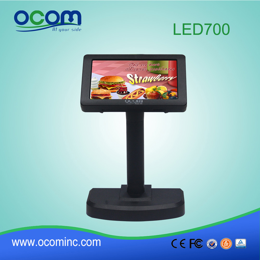 Display a LED a 7 poli di lunghezza con interfaccia USB