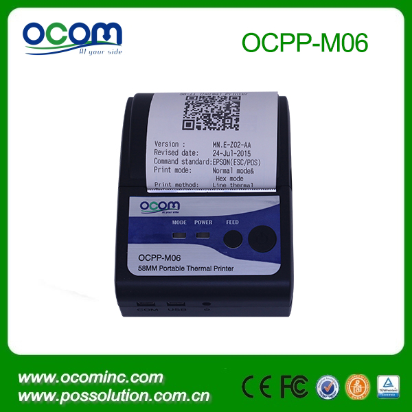 Mini Portable 58mm Bluetooth Thermal Printer Factory