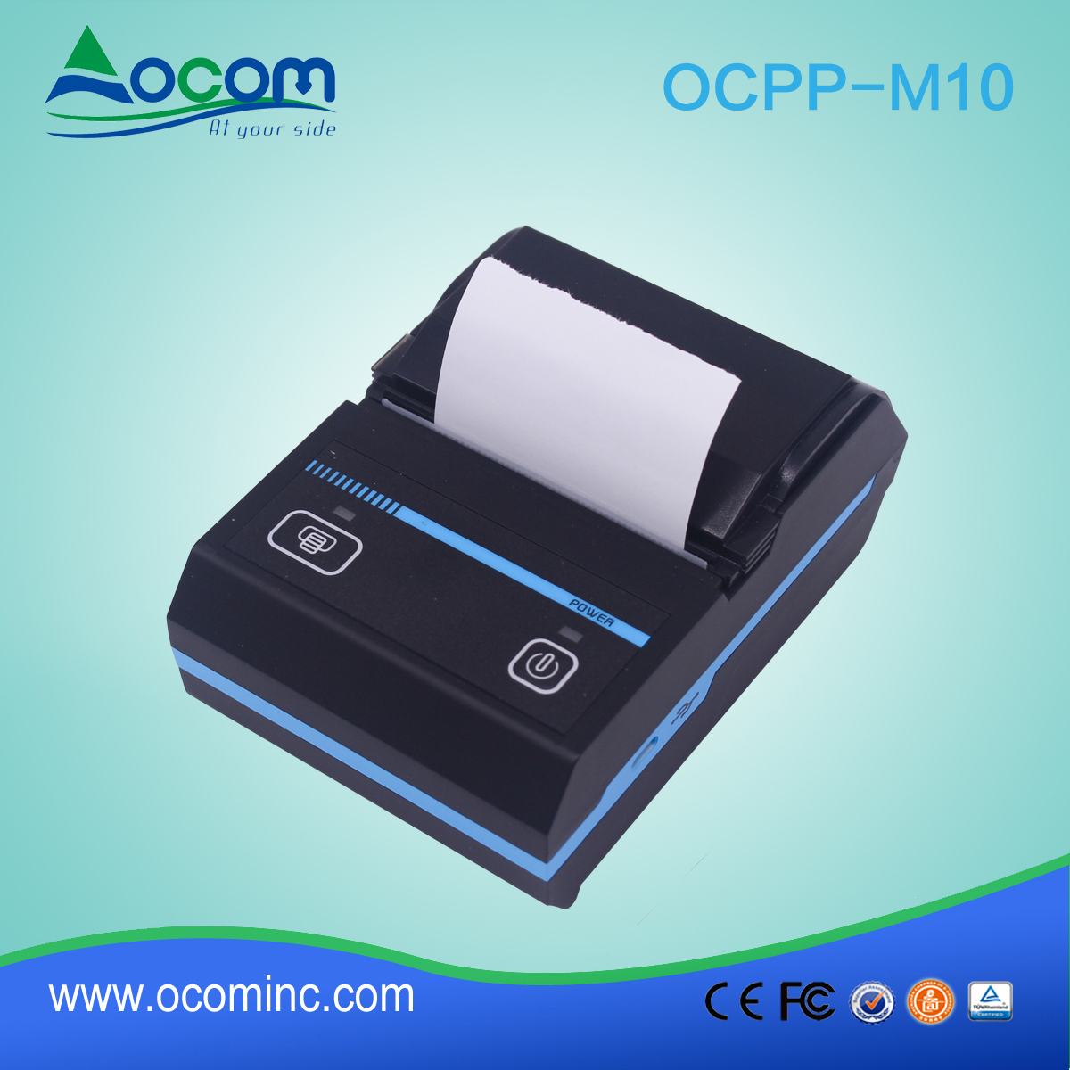 Mini draagbare 58mm Bluetooth Thermische Printer OCPP - M10