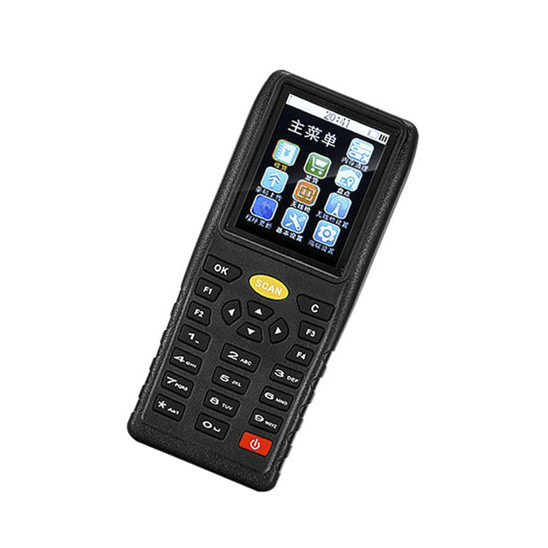 Mini scanner di codici a barre laser wireless con schermo e memoria