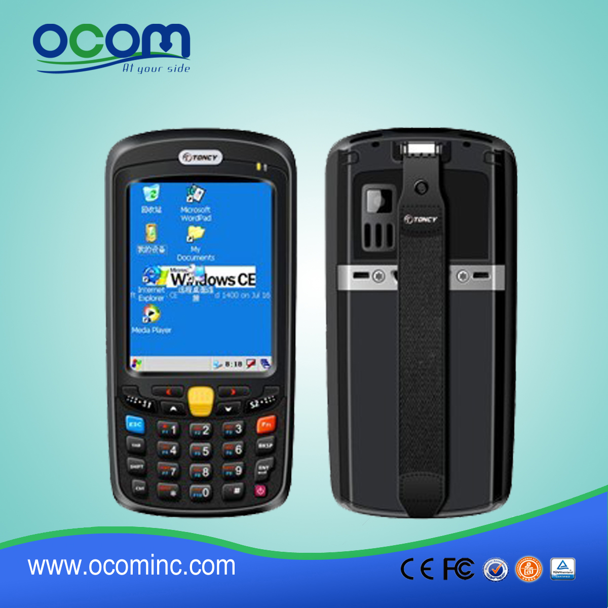 Multifunktionshand WiFi Robuste Data Collector Industrie-PDA