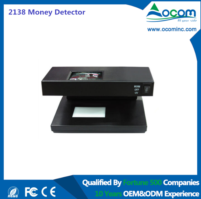 新产品Ocbc-2138紫外线灯测试仪假冒钱币检测机