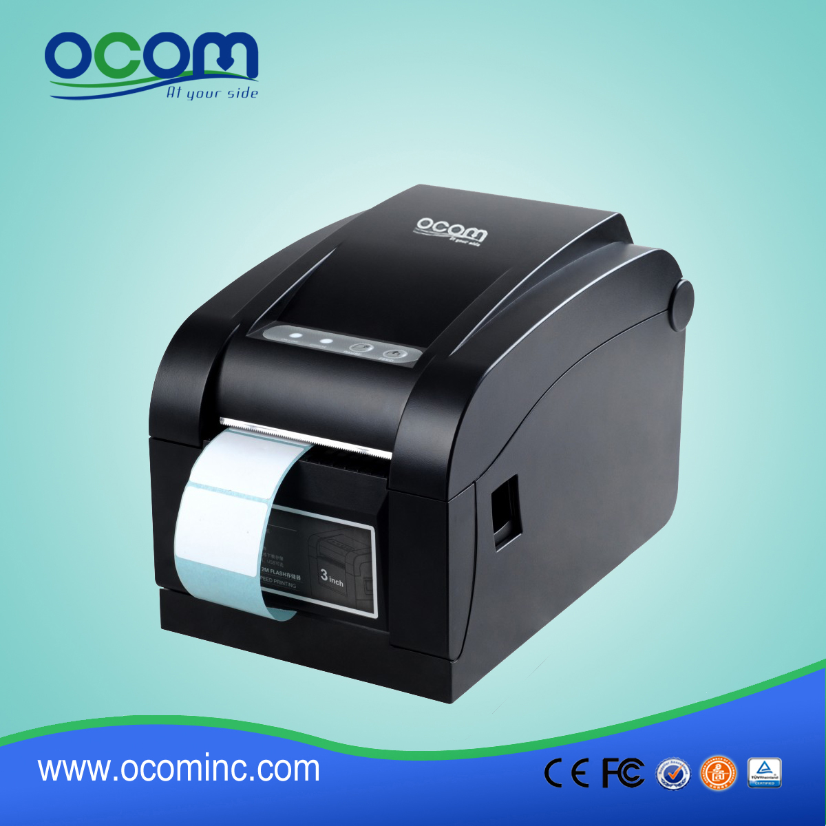 Stampante per etichette ad alta velocità compatibile con i set di comandi di stampa ESC / POS