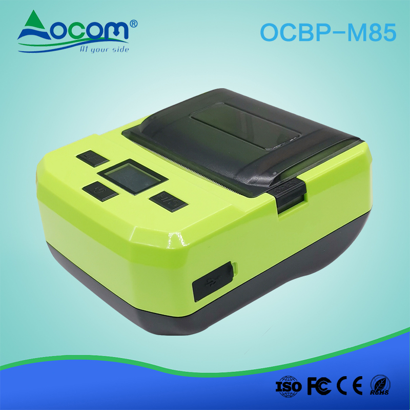 Impressora térmica móvel pequena da etiqueta de Bluetooth de OCBP -M85