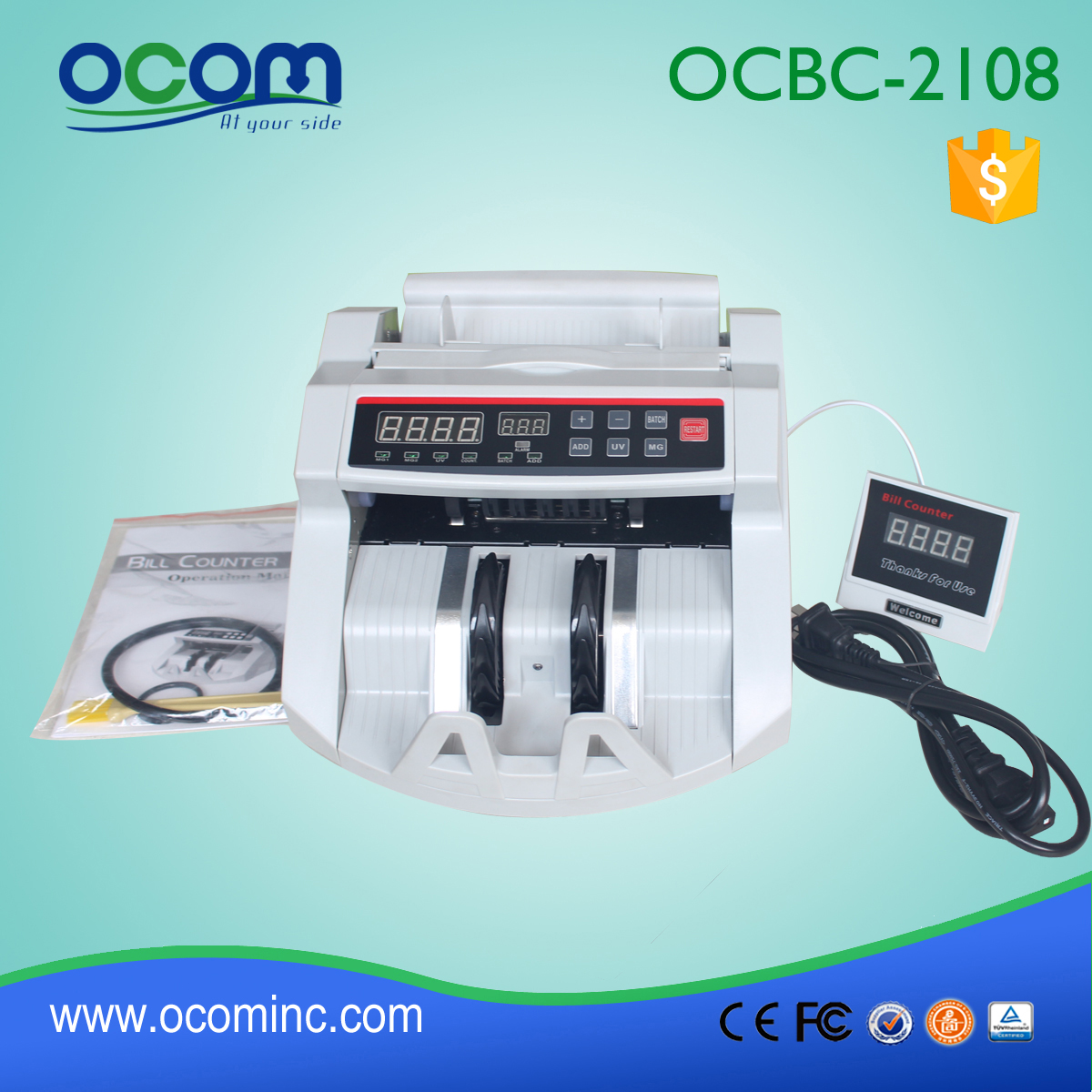OCBC-2108 cheap money counter made in China